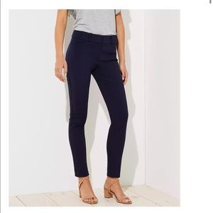 LOFT “Julie” skinny navy blue trousers size 4